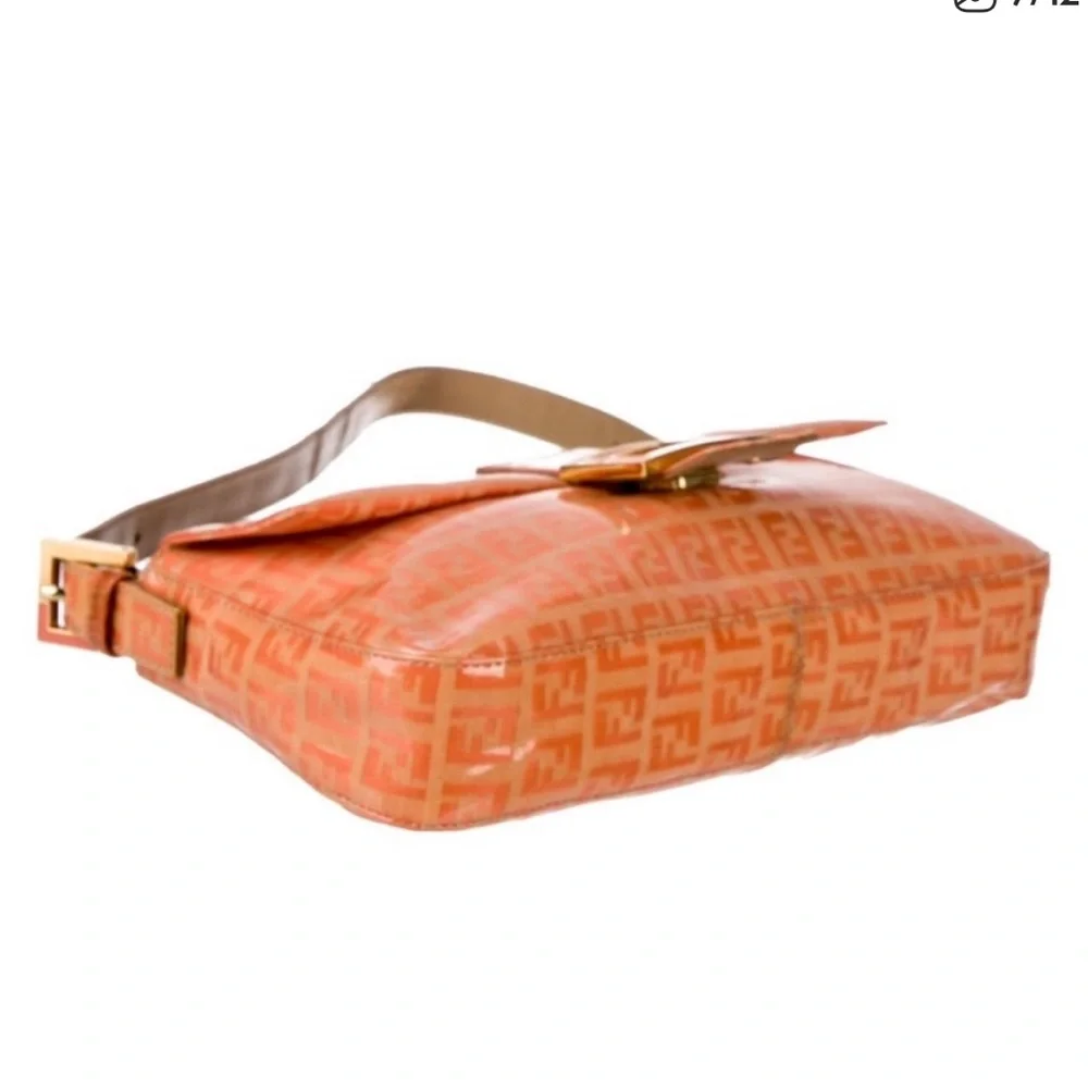 Fendi Zucca Zucchino FF Baguette mini small bag - Picture 3 of 7